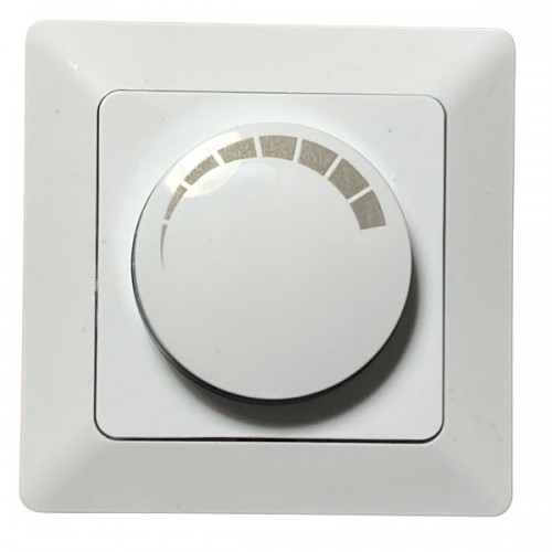 Interrupteur Variateur Simple Pôle/3 Voies Pour LED, CFL & Halogène - Dimmable 300W/600W